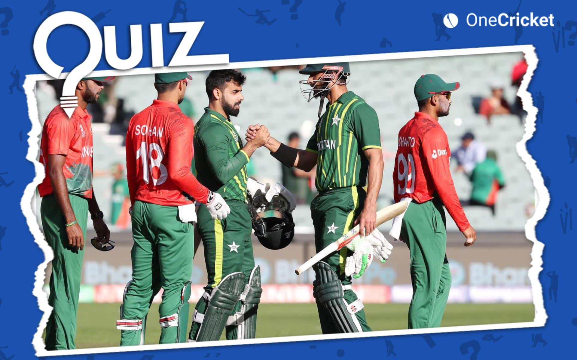 Cricket Quiz On PAK vs BAN Rivalry; Test Your Knowledge